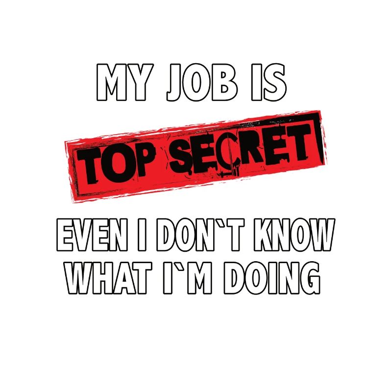 Humorous mystery design for work