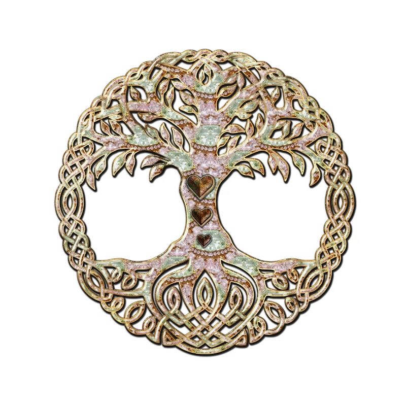 Eleganter keltische Baum