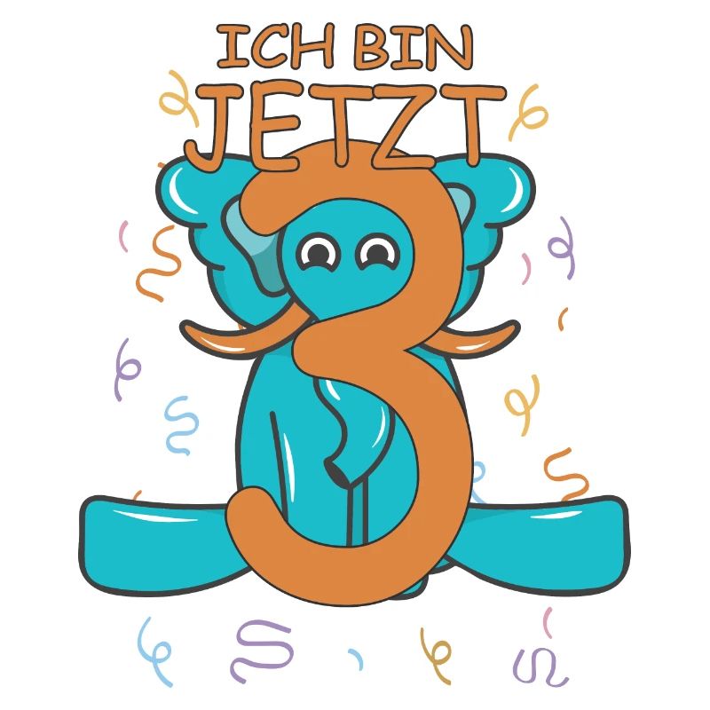 Drei Jahre alt