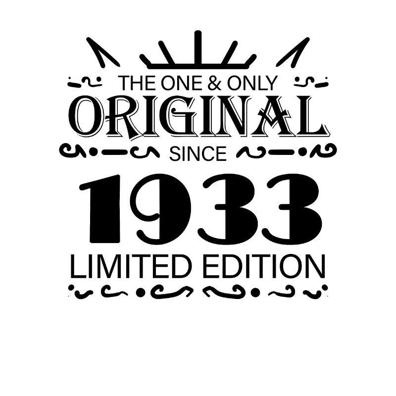 1933 - Année de construction 1933 - Né en 1933