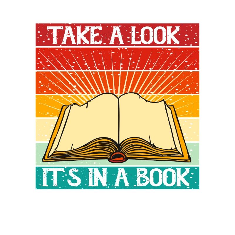 Take a look, it's in a book - retro