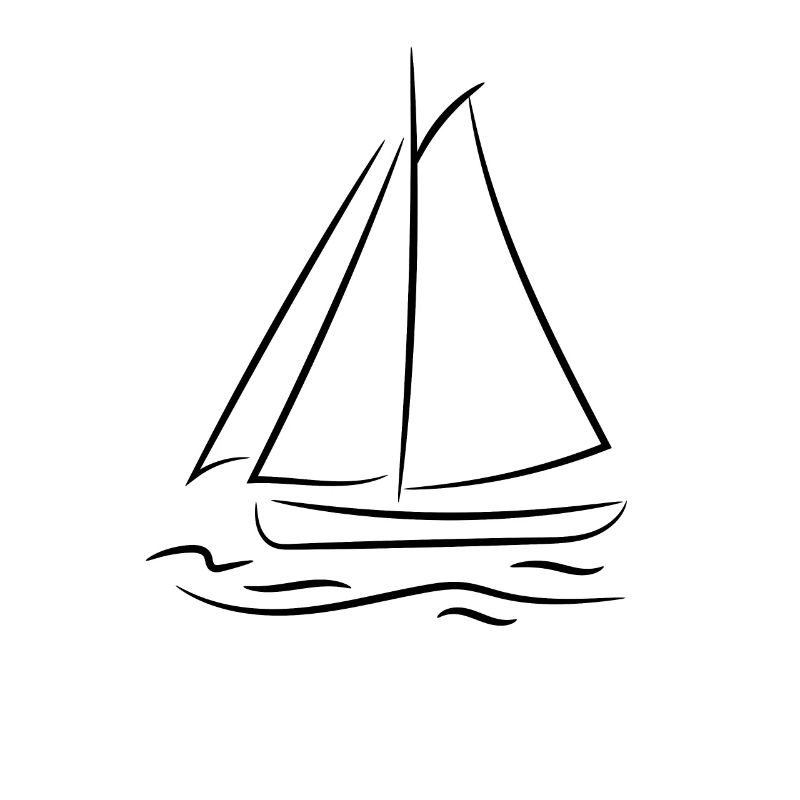 Sailboat Drawing