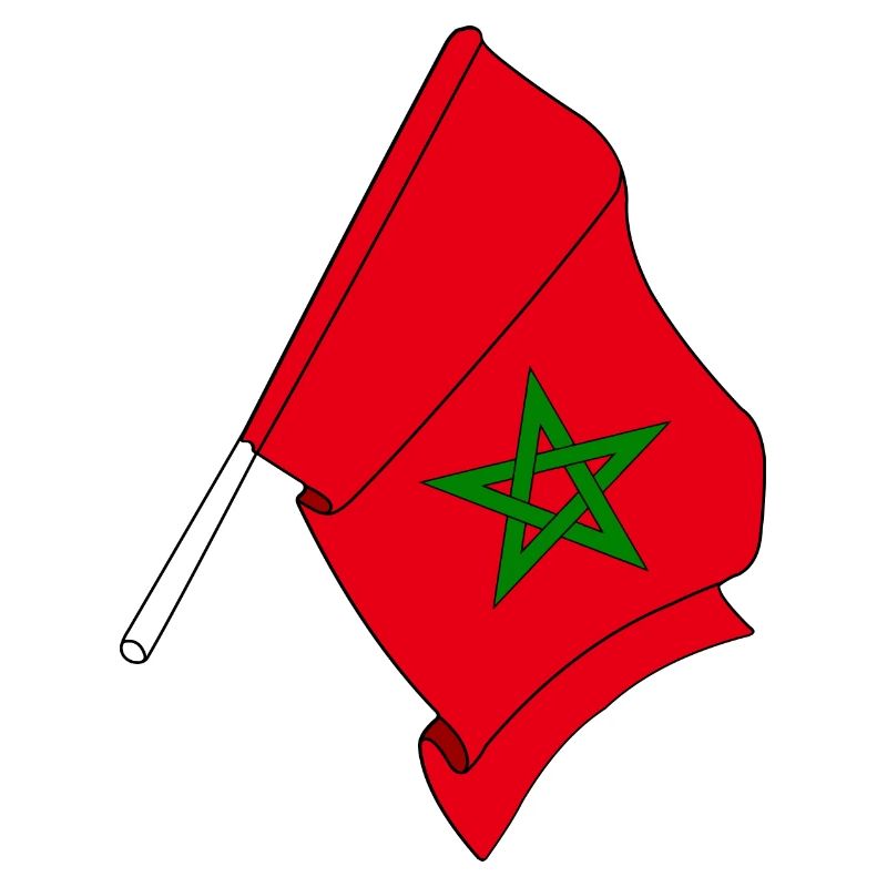 Drapeau du Maroc