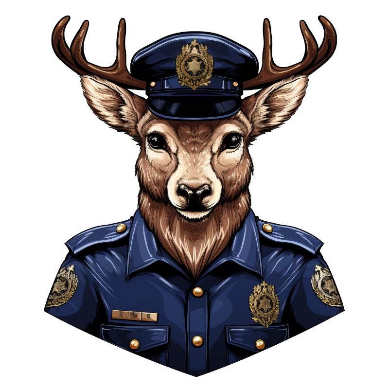 Hirsch Polizei