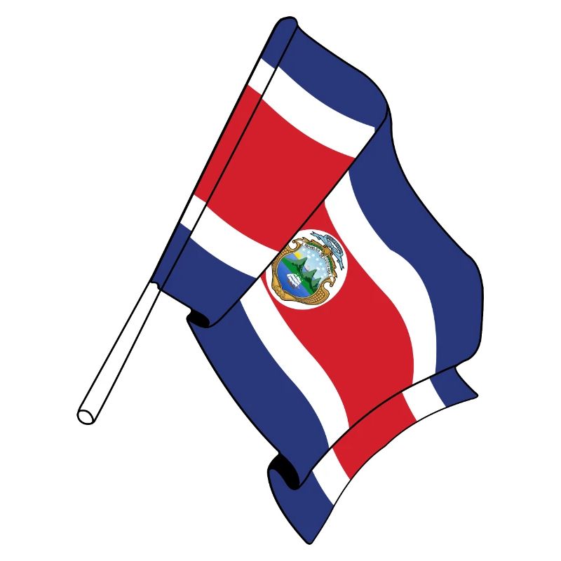 Drapeau du Costa Rica