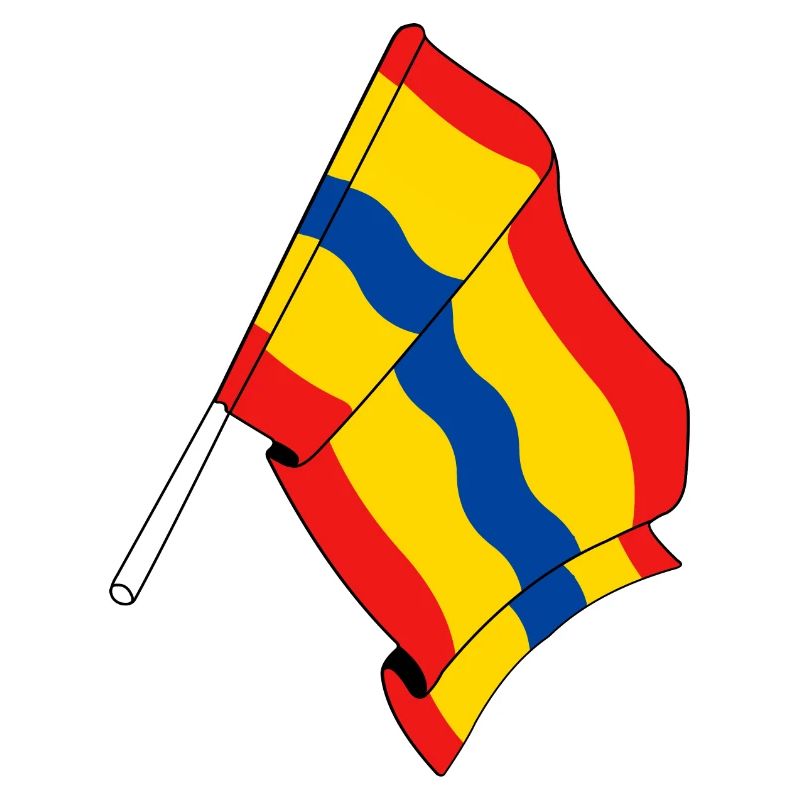 Flagge der Provinz Overijssel