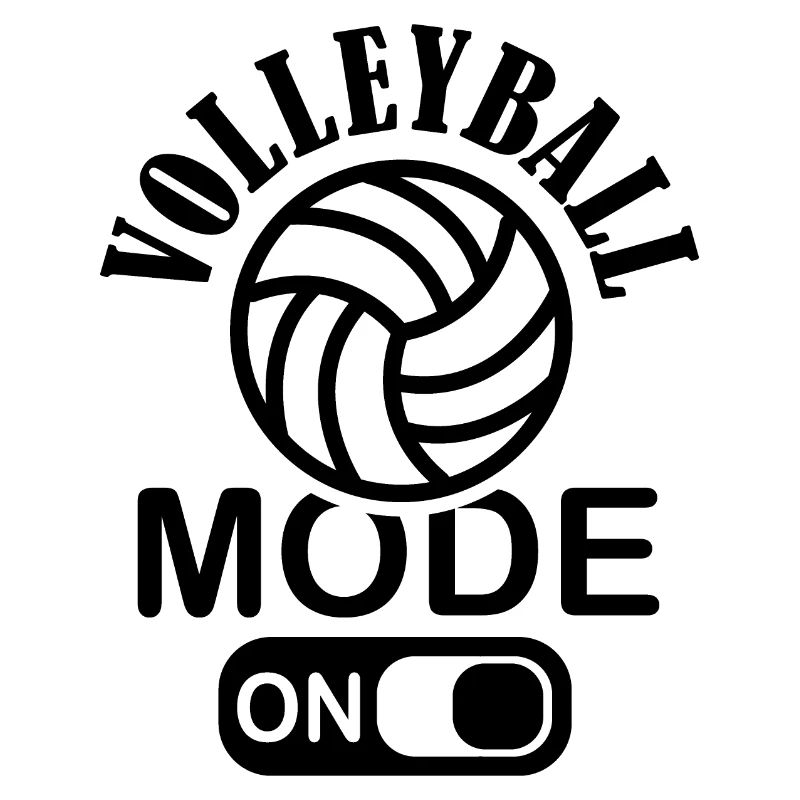 Mode de volley-ball sur le logo de l’équipe de volley-ball de plage