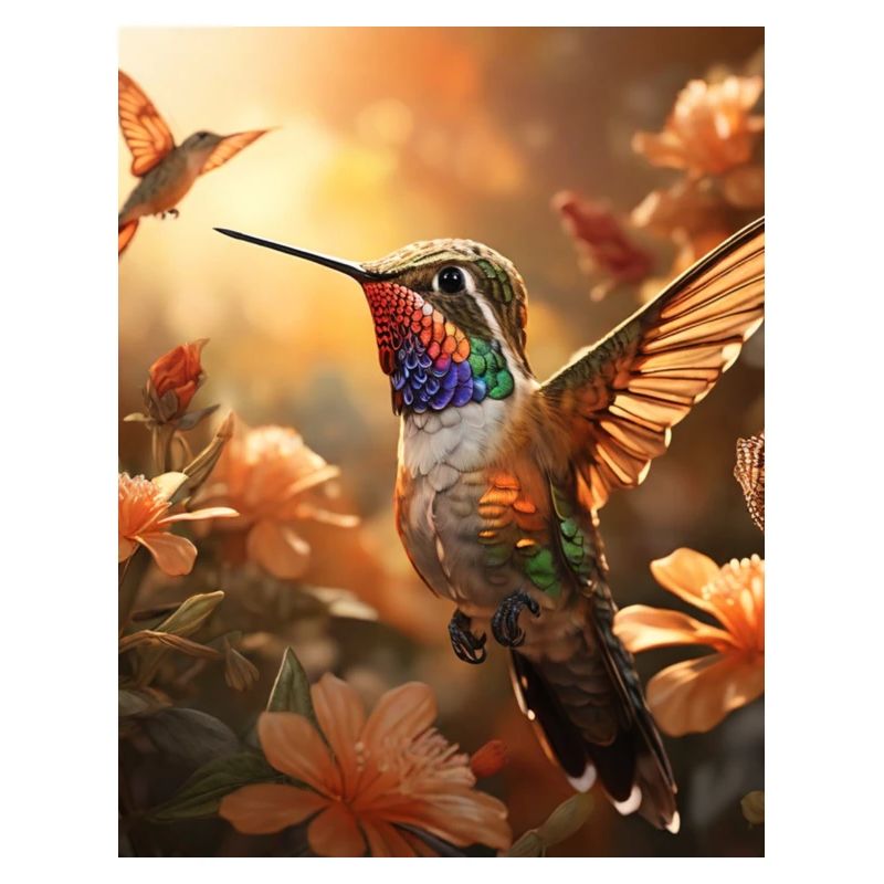 Kolibri im Flug