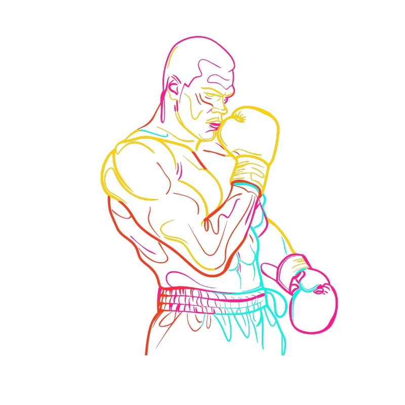 Boxer Skizze