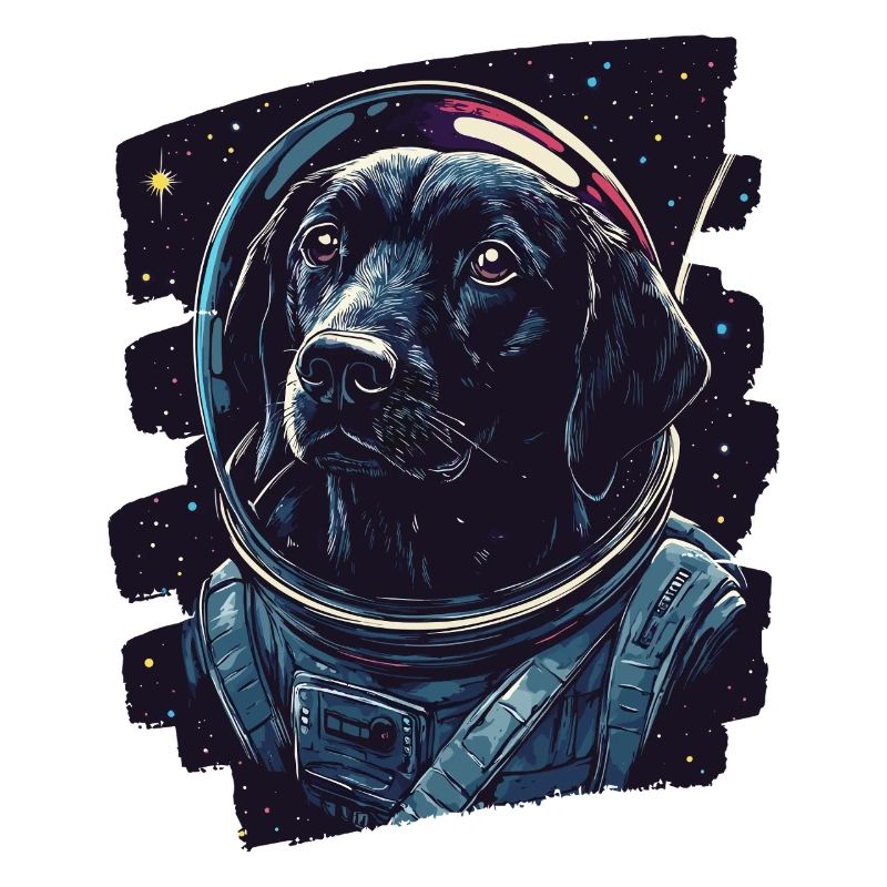 Labrador Astronaut