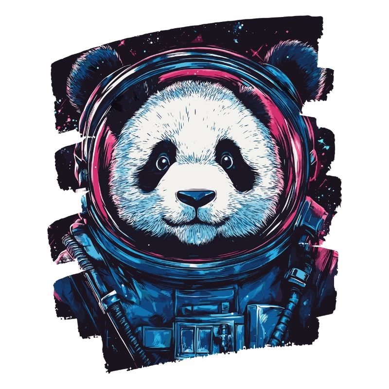 Panda Astronaut