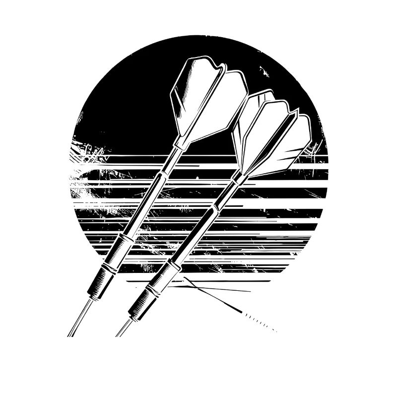 Dartpfeile Zeichnung