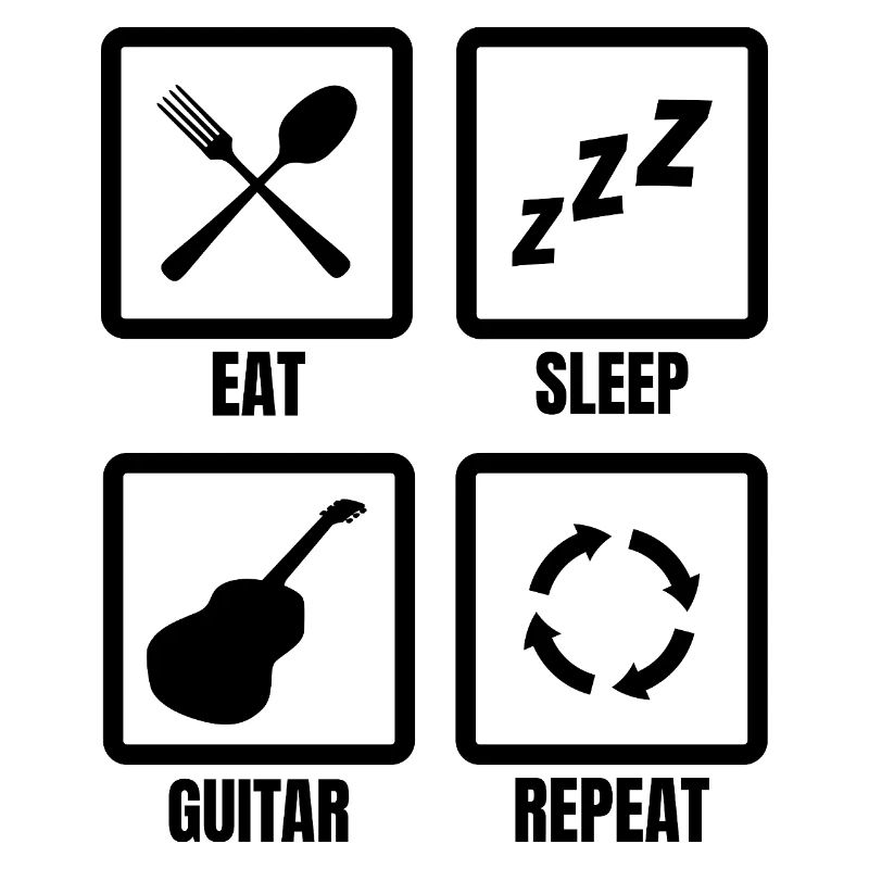 Gitarristen Routine