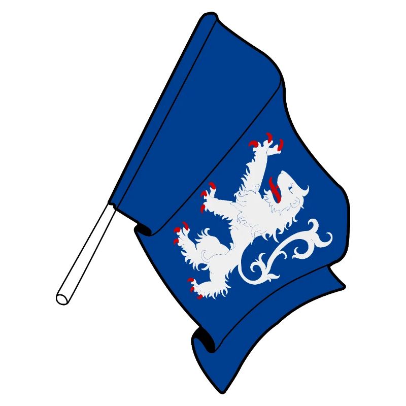 Drapeau de la province Halland Suède