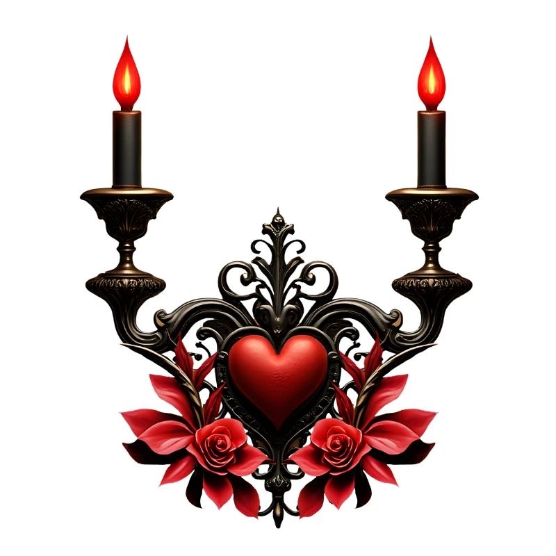 Romance gothique : Passion cachée.