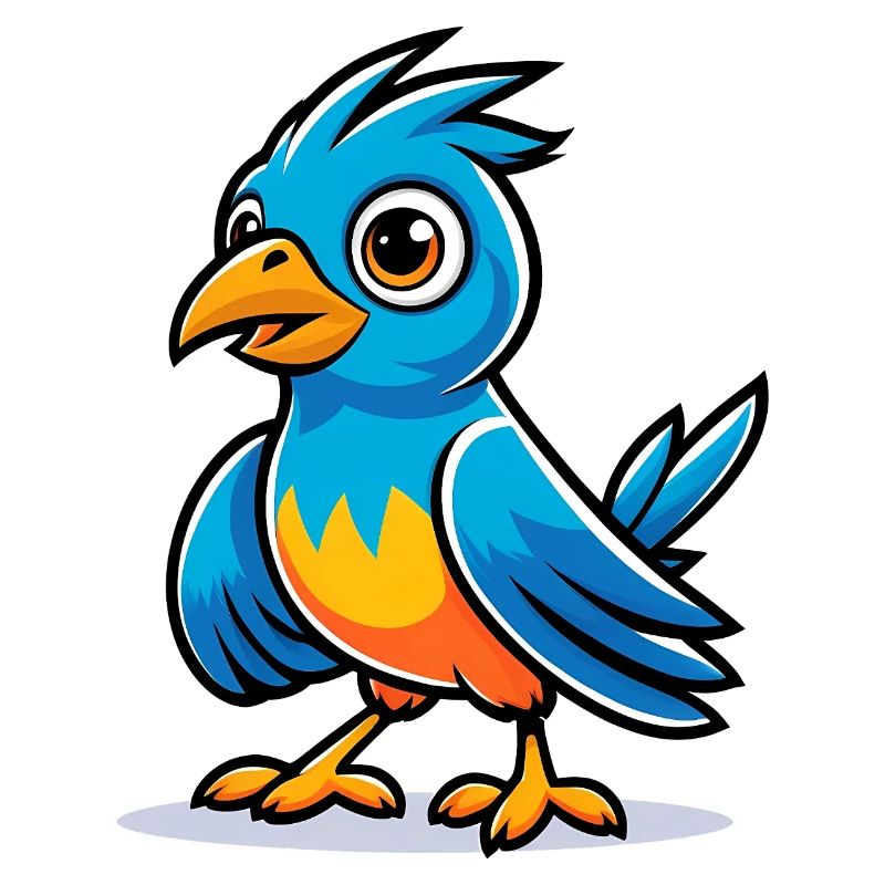 Oiseau bleu