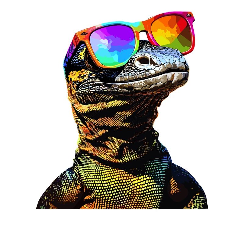 Waran Echse Reptil Komodowaran Bindenwaran Lizard