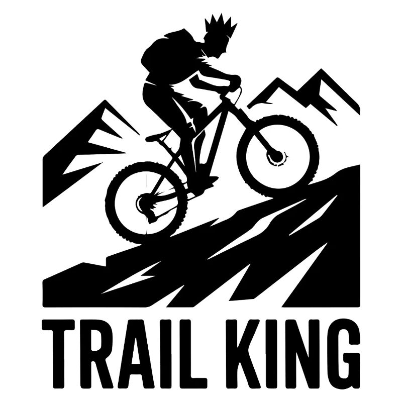 Trail King MTB Crown Silhouette