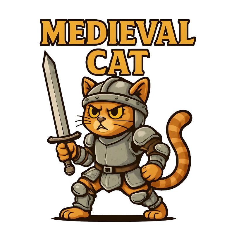 Mittelalter Katze