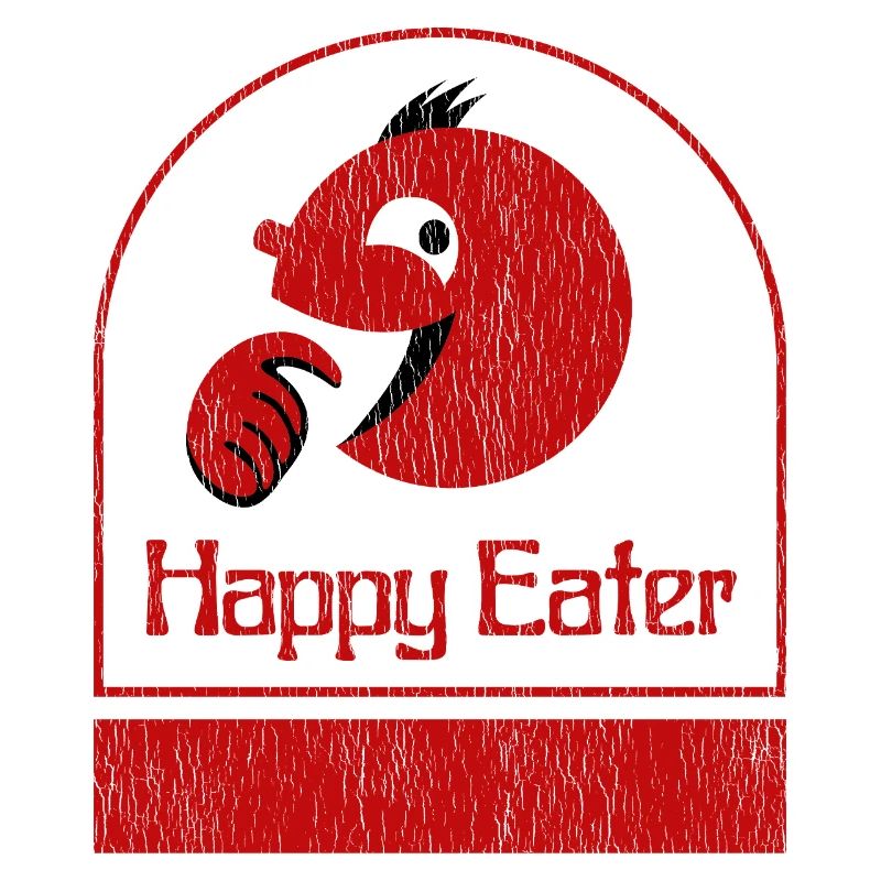 Happy Eater Design Distressed