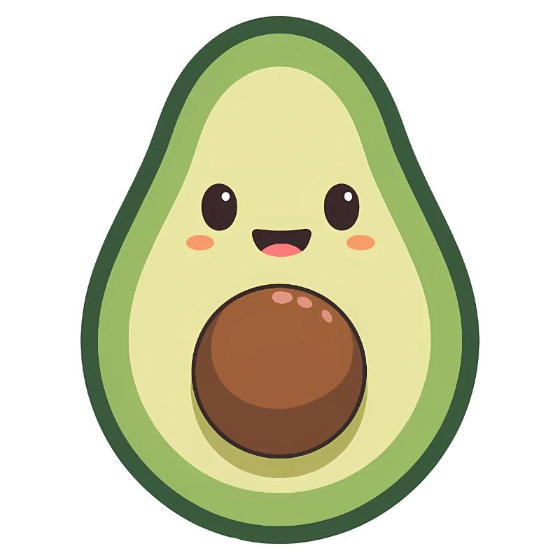 Kawaii Avocado