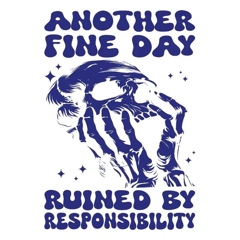 Skeleton Skull Responsibility Halloween