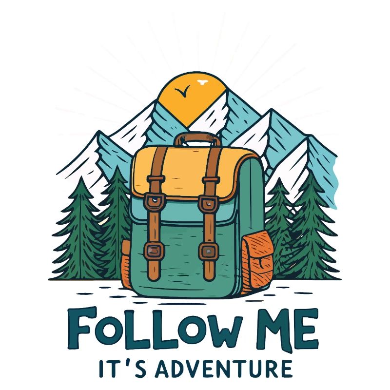 Adventure Mountain Exploration Backpack