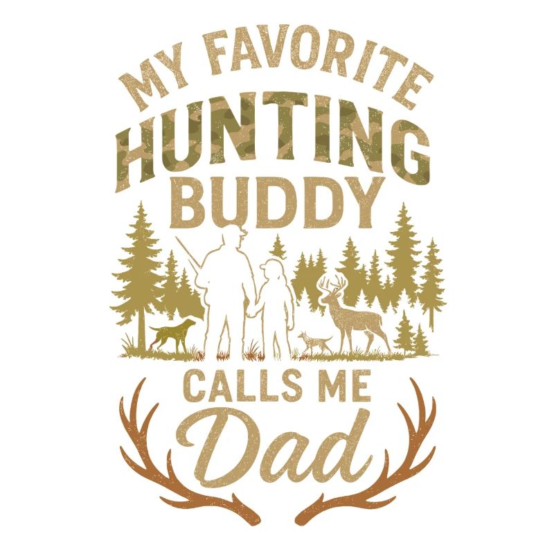 Mon compagnon de chasse préféré m’appelle papa