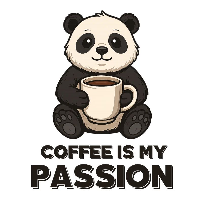 Panda Kaffee Leidenschaft