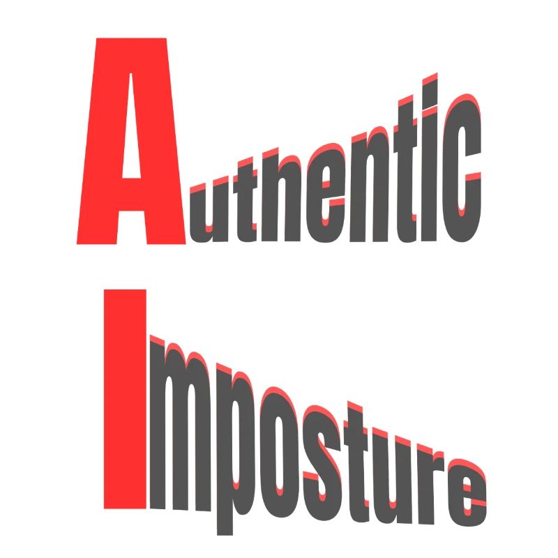 AI – Authentic Imposture – Strong Graphic Design