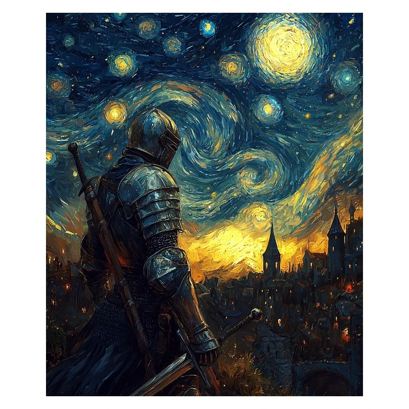 Nuit étoilée à la Ritter Van Gogh
