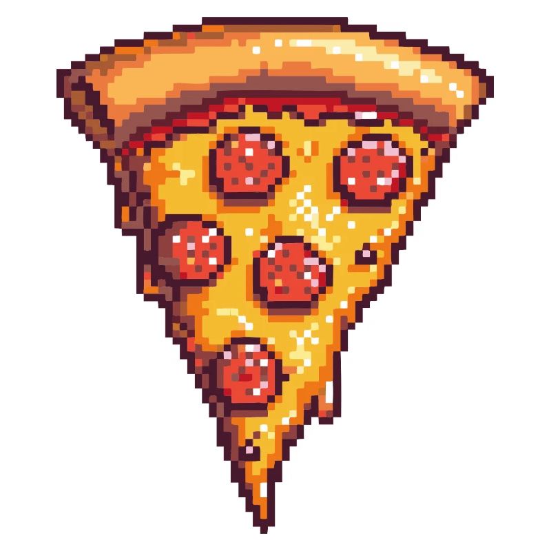 Pixel Pizza Slice
