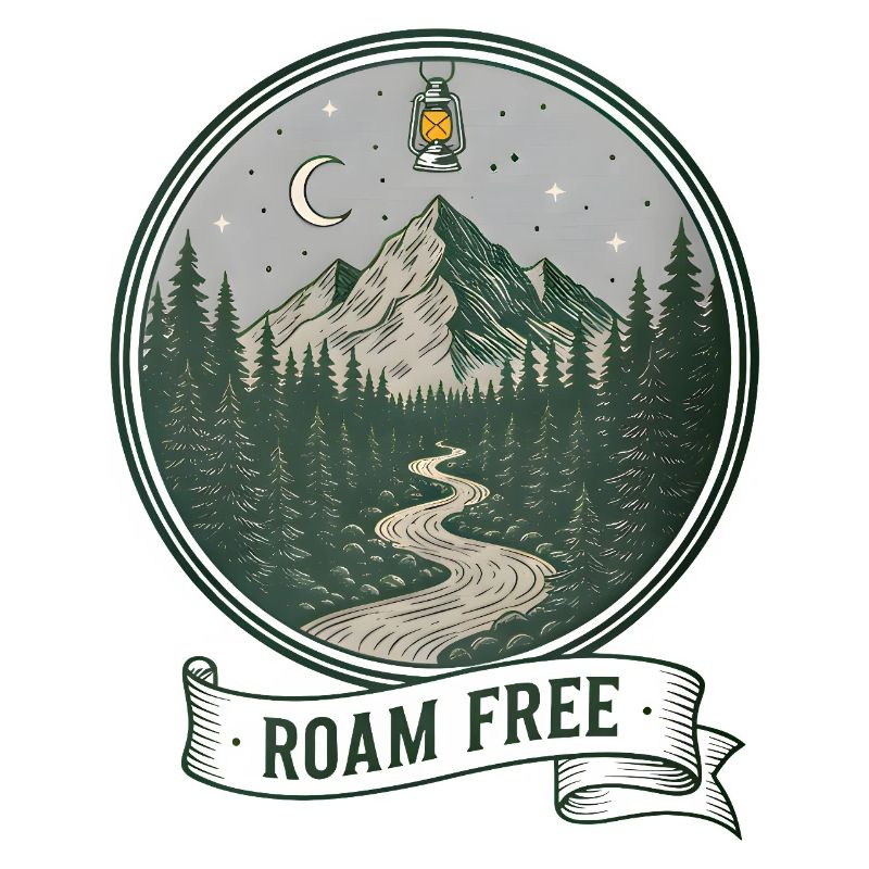 Moonlit Forest Roam Free