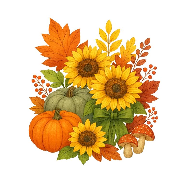 Herbsternte Sonnenblumen