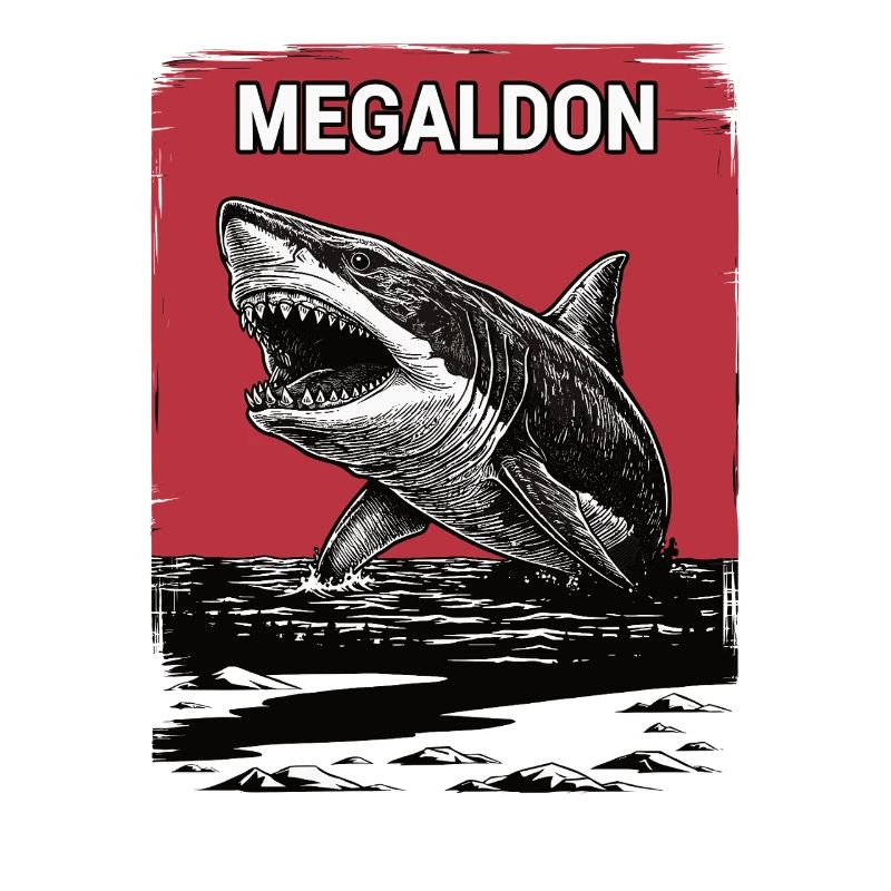 Megaldon Deep Sea Hunter Motif