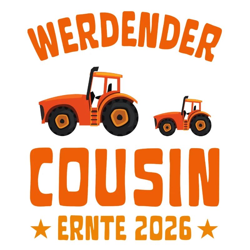 Werdender Cousin Ernte 2026 Traktor