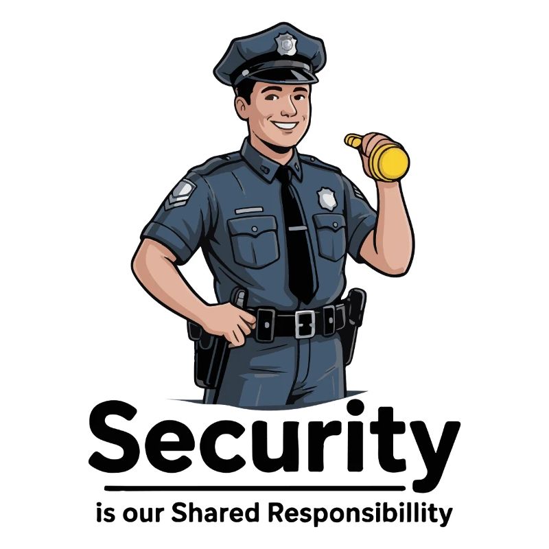 Agent de sécurité Spotlight Graphic