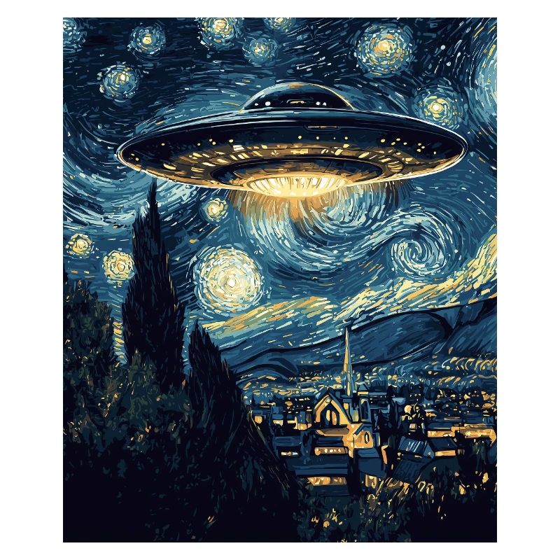 OVNI Alien Alien soucoupe volante