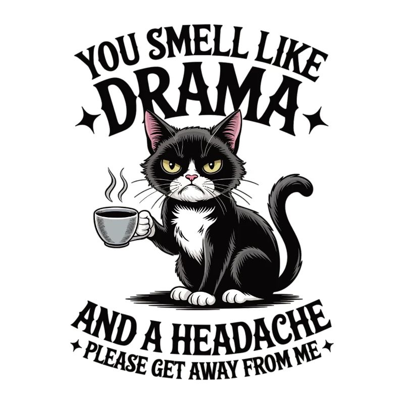 Drame Chat Café Dicton