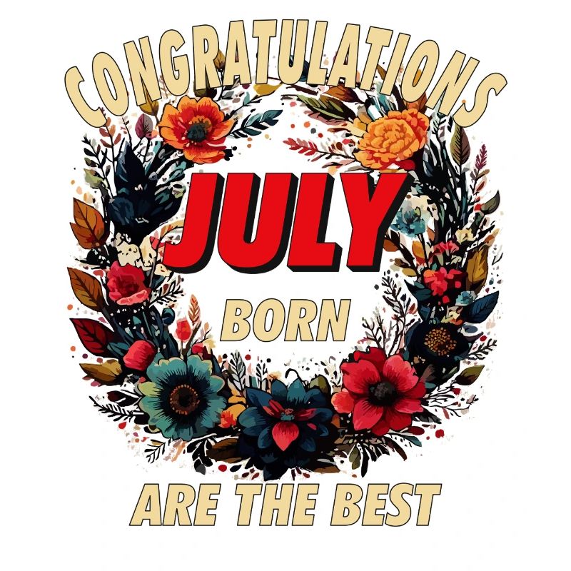 CONGRATULATIONS JULY