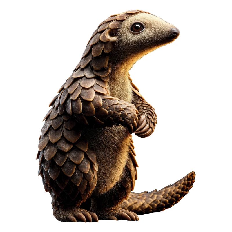 Pangolin Pangolin Pomme de pin Pangolins