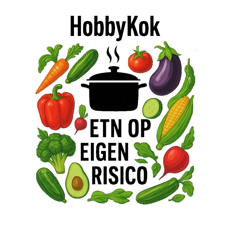 Vegetable Wreath Circle Design