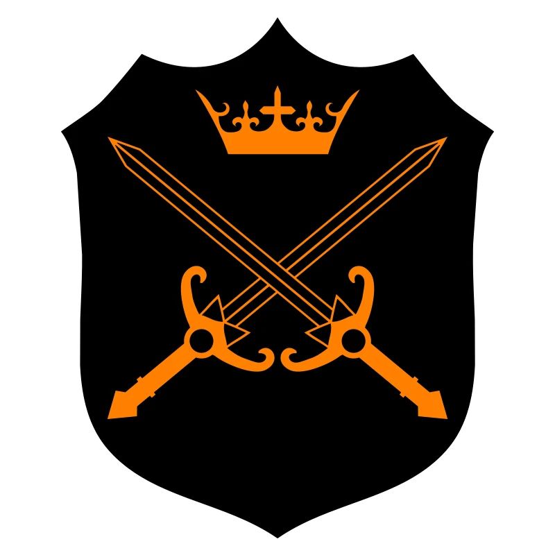 Emblème de la couronne des Épées Croix