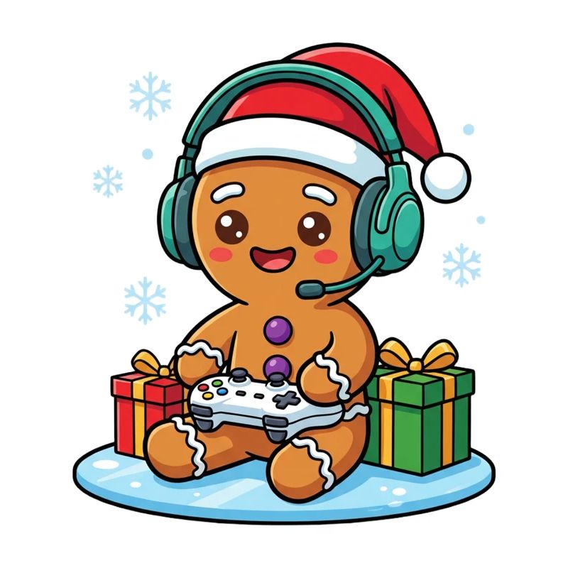 Fun Gingerbread Christmas Game
