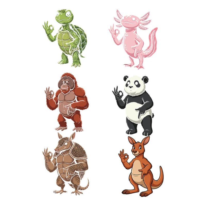 Tierhelden Comic Kollektion