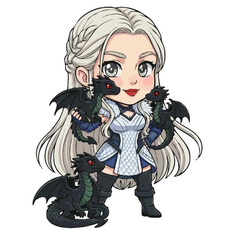 Dragon cosplay Knightess Chibi