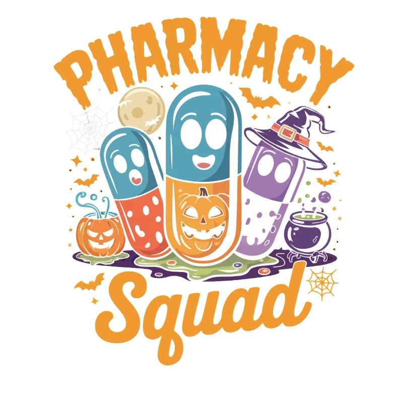 Pilules d’Halloween de l’équipe des pharmacies