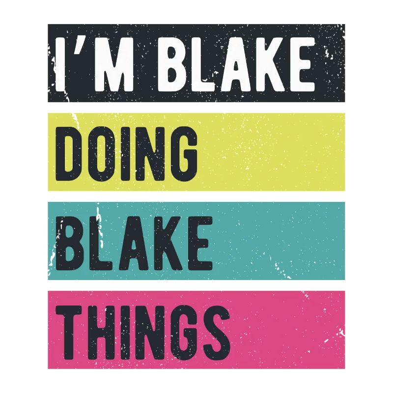 Ich bin Blake und mache Blake Things Retro Colors
