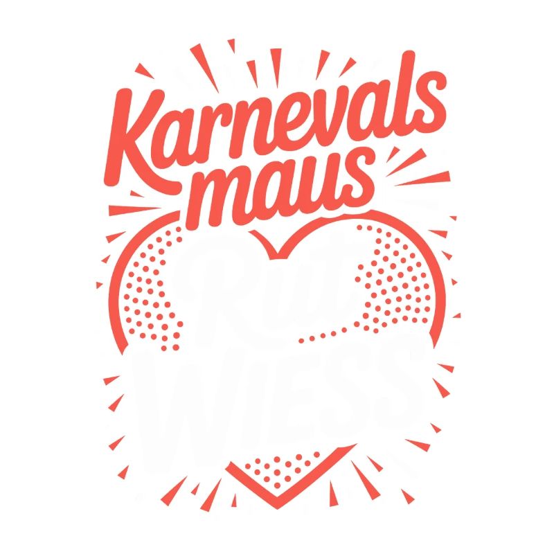 Karnevalsmaus Rut Wiess Köln Kölner Karneval Maus