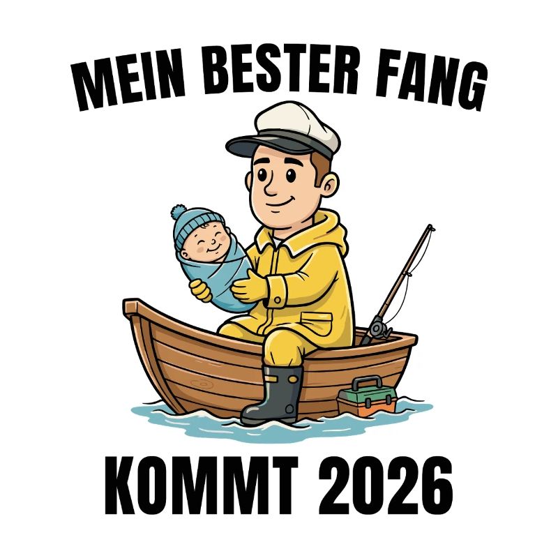 Vaterschaft 2026 Angler Werdender Papa